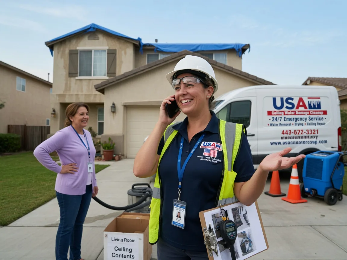 Ceiling Water Damage Restoration Meyersville, TX FAQs
