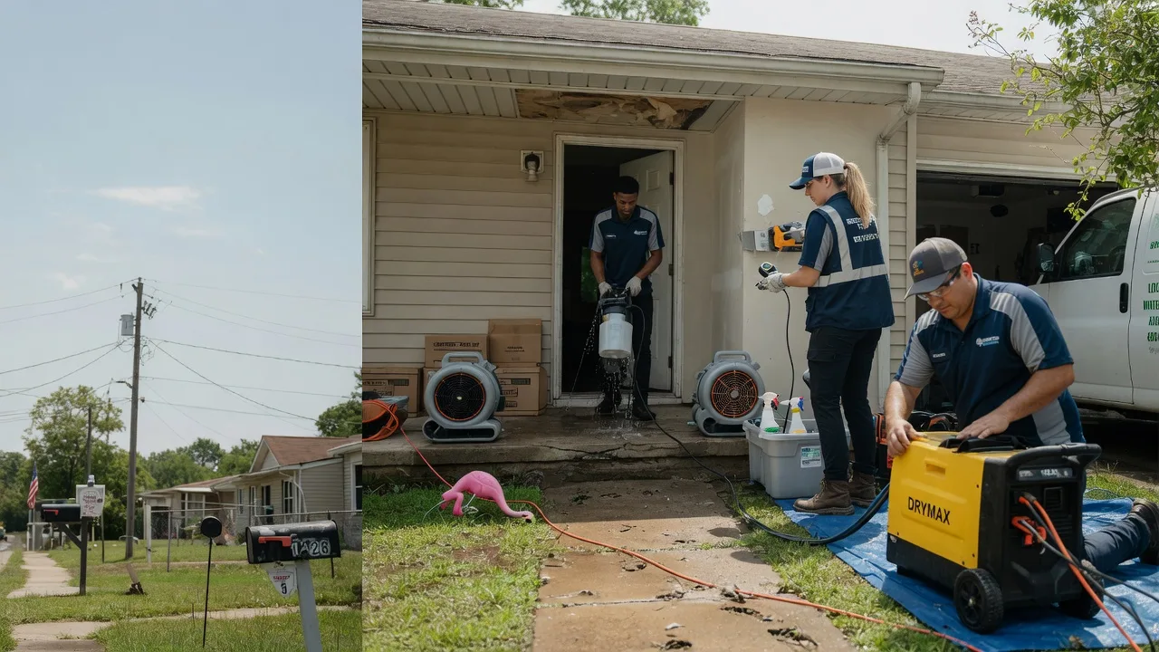 Storm Damage Water Removal in Meyersville, TX near me